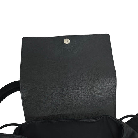 【中古】Christian Dior クリスチャン ディオール BACK PACK バックパック ブラック ナイロン×レザー 中古 USED バッグ