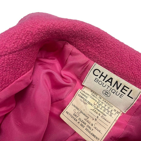 【中古】 CHANEL シャネル SET UP セットアップ ジャケット スカート スプリングコレクション ヴィンテージ 40 USED 中古 CLOTHES