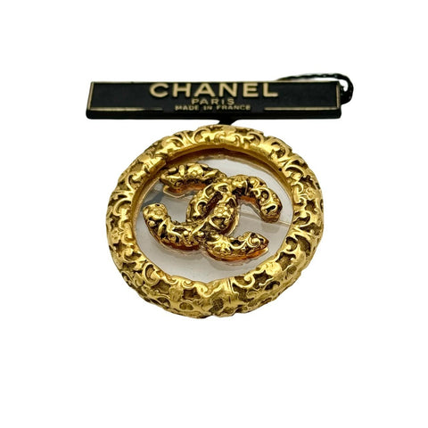 中古】 CHANEL シャネル ココマーク 溶岩 サークル ブローチ GP ゴールド金具 93A(1993年) ブランド小物 ブローチ 中古品 ( CHANEL,cocomark,lava,circle,brooch,gold,used) | Mohlong Luxury オンラインショップ -  ブランドバッグ・時計・アパレル小物