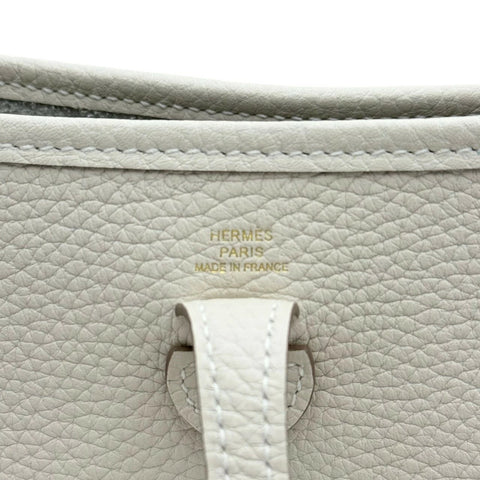 [New and unused] Hermès Evelyn TPM Clemence Gold hardware 2023 B engraved Cle shoulder bag for women