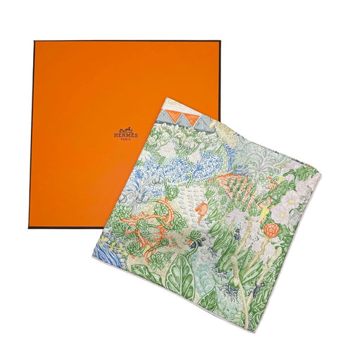 【新品未使用】 Hermes エルメス SCARF スカーフ カレ90 《クレイジー・フォーブル》 H004147S07 シルク100％ レディース ギフト プレゼント