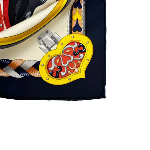 【新品未使用】 Hermes エルメス SCARF スカーフ カレ90 《アルネ・ドゥ・クール》 H004090S12 シルク100％ レディース ギフト プレゼント