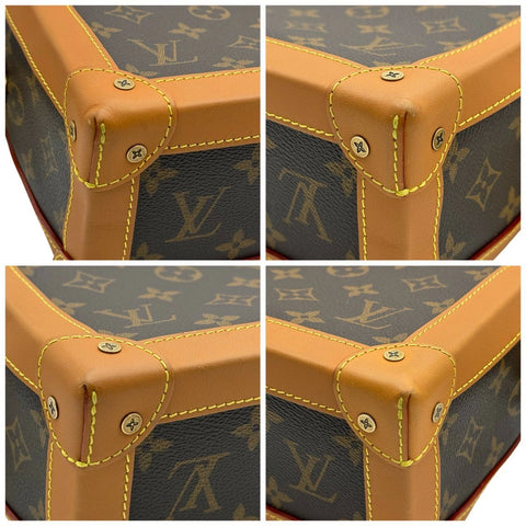 【中古】 LOUIS VUITTON ルイヴィトン モノグラム ソフトトランク ショルダーバッグ M44660 DU1189 ブラウン 中古品 (LOUIS VUITTON,monogram,canvas,softtrunk,brown,shourderbag,used)