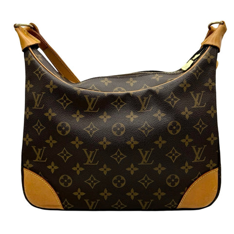 【中古品】 LOUIS VUITTON ルイヴィトン モノグラム ブローニュ30 M51265 AS0928(1998年) ゴールド金具 ショルダーバッグ 中古品 (LOUIS VUITTON,monogram,boulogne30,canvas,gold,shourderbag,used)