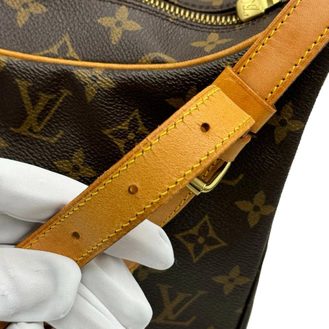 【中古品】 LOUIS VUITTON ルイヴィトン モノグラム ブローニュ30 M51265 AS0928(1998年) ゴールド金具 ショルダーバッグ 中古品 (LOUIS VUITTON,monogram,boulogne30,canvas,gold,shourderbag,used)