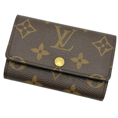 【中古品】 LOUIS VUITTON ルイヴィトン モノグラム ミュルティクレ 6連 キーケース M62630 ICチップ ゴールド金具 小物 中古品 (LOUIS VUITTON,monogram,multicles,keycase,canvas,gold,used)