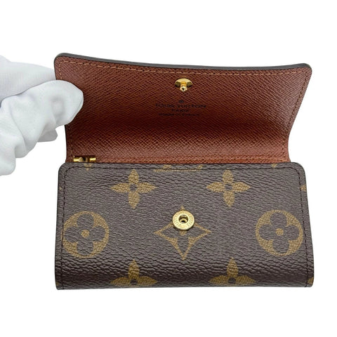 【中古品】 LOUIS VUITTON ルイヴィトン モノグラム ミュルティクレ 6連 キーケース M62630 ICチップ ゴールド金具 小物 中古品 (LOUIS VUITTON,monogram,multicles,keycase,canvas,gold,used)