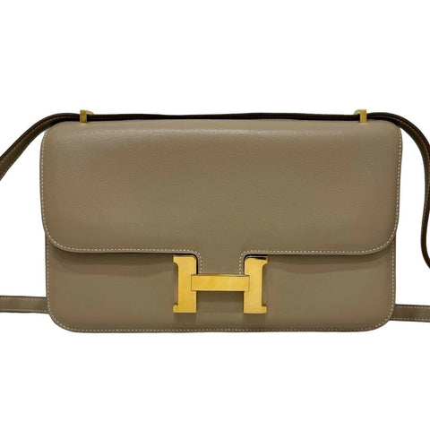 [Used] Hermès Constance Elan Argile Beige Swift Gold Hardware P Engraved (2012) Brand Bag Shoulder Bag Bag Used Women's (HERMES, CONSTANCE ELAN, argile, swift, gold, shoulder bag, used)