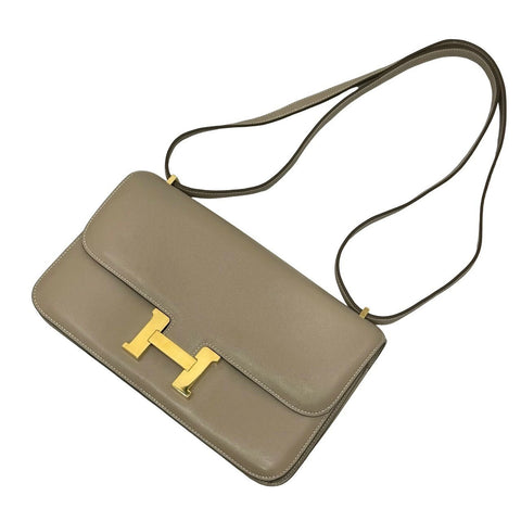 [Used] Hermès Constance Elan Argile Beige Swift Gold Hardware P Engraved (2012) Brand Bag Shoulder Bag Bag Used Women's (HERMES, CONSTANCE ELAN, argile, swift, gold, shoulder bag, used)