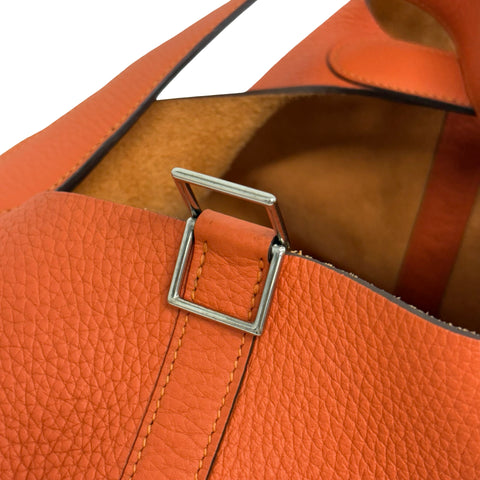 【中古】 Hermes エルメス PICOTIN GM ピコタンGM  トリヨンクレマンスT刻(2015年) ブランドバッグ ハンドバッグ 中古品 レディース