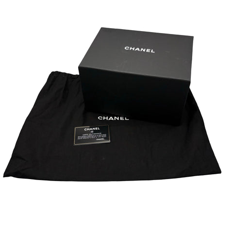 【美品】 CHANEL シャネル 2WAY VANITYBAG バニティバッグ ショルダーバッグ 29番台(2020年) ブラック×ベージュ ラタン×カーフスキン 中古 USED バッグ