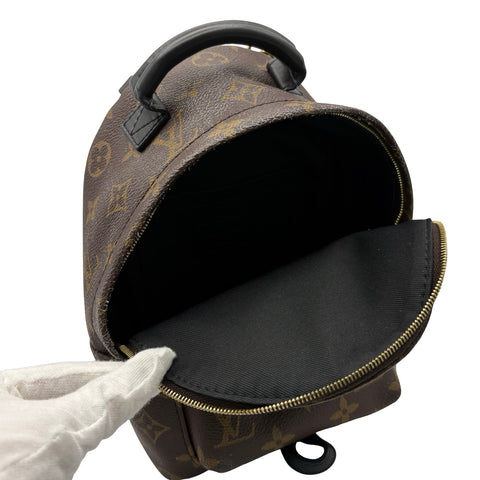 【中古】 LOUIS VUITTON ルイヴィトン パームスプリングス バックパック MINI ブランドバッグ バックパック バッグ 中古品