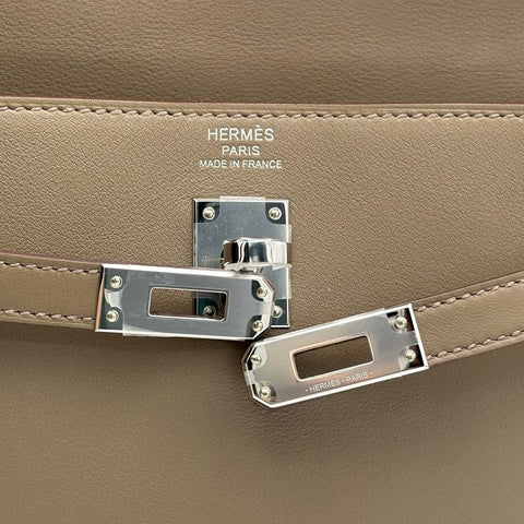 【未使用】 Hermes エルメス KELLYMOOVE ケリームーブ ショルダーバッグ W刻(2024年) エトゥープ スイフト  未使用 バッグ