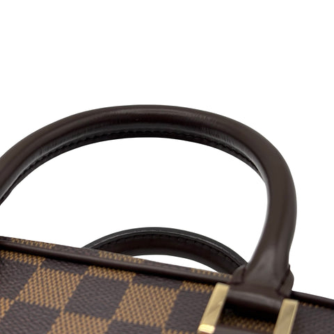 【中古】 LOUIS VUITTON ルイ・ヴィトン SARRIA MINI HANDBAG サリアミニハンドバッグ  CA1011(2001年) ダミエ キャンバス 中古 USED バッグ