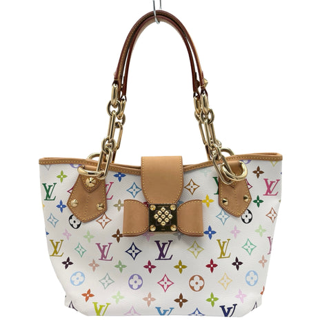 【中古】 LOUIS VUITTON ルイ・ヴィトン ANNIE MM アニーMM ショルダーバッグ SR4100(2010年) マルチカラー キャンバス 中古 USED バッグ