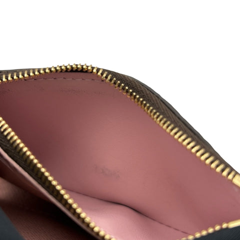 【中古】 LOUIS VUITTON ルイ・ヴィトン WALLET M62361 ポルトモネ・ロザリ 財布 モノグラム・ローズバレリーヌ キャンバス 中古 小物