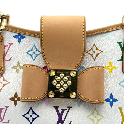 【中古】 LOUIS VUITTON ルイ・ヴィトン ANNIE MM アニーMM ショルダーバッグ SR4100(2010年) マルチカラー キャンバス 中古 USED バッグ