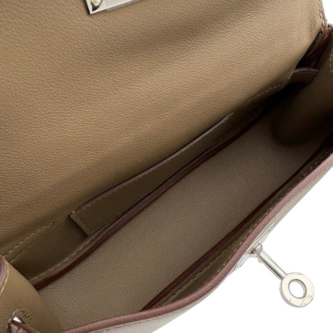 【未使用】 Hermes エルメス KELLYMOOVE ケリームーブ ショルダーバッグ W刻(2024年) エトゥープ スイフト  未使用 バッグ