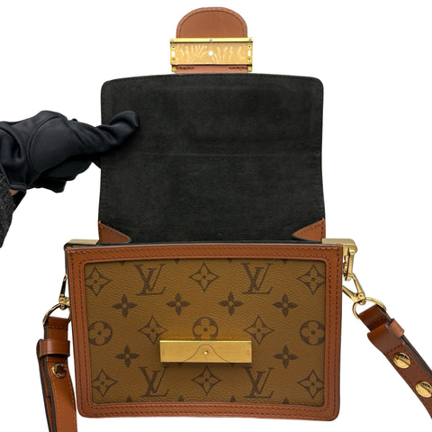 【中古】 LOUIS VUITTON ルイ・ヴィトン DAUPHINE MINI（M44580） ドーフィーヌ ミニ ショルダーバッグ ICチップ(2021年～) モノグラム キャンバス 中古 USED バッグ