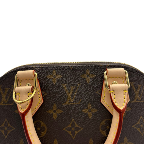 【美品】 LOUIS VUITTON ルイ・ヴィトン ALMA BB アルマBB ハンドバッグ ICチップ(2021年～) モノグラム キャンバス 中古 USED バッグ