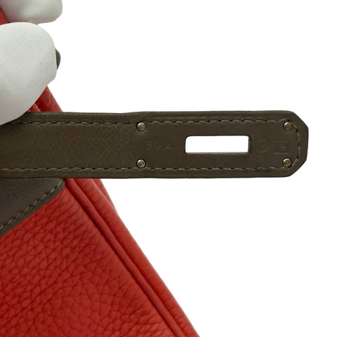 【中古】 Hermès エルメス バーキン30 カザック マルチカラー クレマンス×スイフト シルバー金具 □P刻(2012年) ブランドバッグ ハンドバッグ バッグ  中古品 レディース