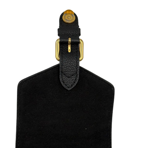 【中古】 LOUIS VUITTON ルイ・ヴィトン UNPLANT TINY BACKPACK アンプラント タイニーバック バックパック ICチップ ブラック レザー 中古 USED バッグ