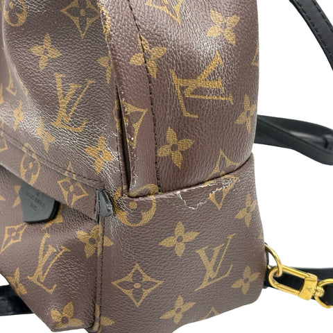 【中古】 LOUIS VUITTON ルイヴィトン パームスプリングス バックパック MINI ブランドバッグ バックパック バッグ 中古品