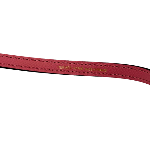 【美品】 Hermes エルメス MINI KELLY ミニケリー ハンドバッグ Ｄ刻 (2019年) ローズリップスティック エプソン 中古 USED バッグ