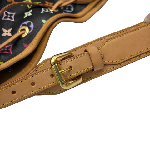 【中古】 LOUIS VUITTON ルイ・ヴィトン PETIT NOE(M42230) プチ・ノエ ショルダーバッグ ショルダーバッグ OA1077(2007年) マルチカラー PVC×キャンバス 中古 USED バッグ