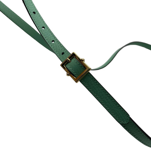 【美品】 GUCCI グッチ JUMBO GG BAG ジャンボ GG ショルダーバッグ グリーン系 キャンバス X レザー 中古 USED バッグ