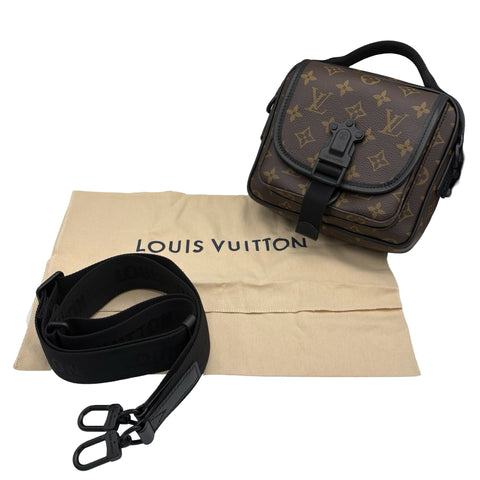 【美品】 LOUIS VUITTON ルイ・ヴィトン QUEST MESSENGER(M46973) クエストメッセンジャー ショルダーバッグ ICチップ(2021年～) モノグラム キャンバス/レザー 中古 USED バッグ
