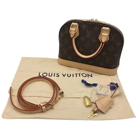 【美品】 LOUIS VUITTON ルイ・ヴィトン ALMA BB アルマBB ハンドバッグ ICチップ(2021年～) モノグラム キャンバス 中古 USED バッグ
