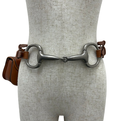 【中古】 GUCCI グッチ MINI BELT BAG ミニベルトバッグ ボディバッグ ブラウン レザー 中古 USED バッグ