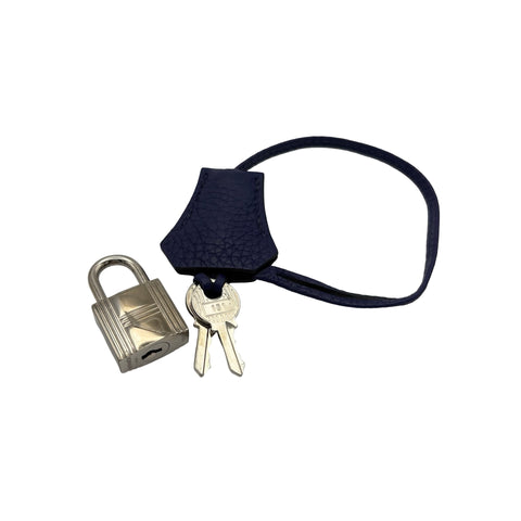 【中古】 Hermes エルメス BIRKIN30 バーキン30 ハンドバッグ C刻(2018年) ブルーエンカー/ボルドー トゴ 中古 USED バッグ