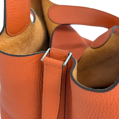 【中古】 Hermes エルメス PICOTIN GM ピコタンGM  トリヨンクレマンスT刻(2015年) ブランドバッグ ハンドバッグ 中古品 レディース