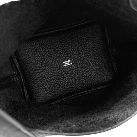 【中古】 Hermes エルメス SO BLACK PICOTIN PM ピコタンPM U刻 (2022年) ブラック トリヨンクレマンス 中古 BLACK CLEMENCE USED バッグ