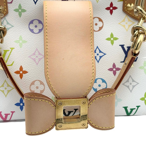 【中古】 LOUIS VUITTON ルイ・ヴィトン ANNIE MM アニーMM ショルダーバッグ SR4100(2010年) マルチカラー キャンバス 中古 USED バッグ