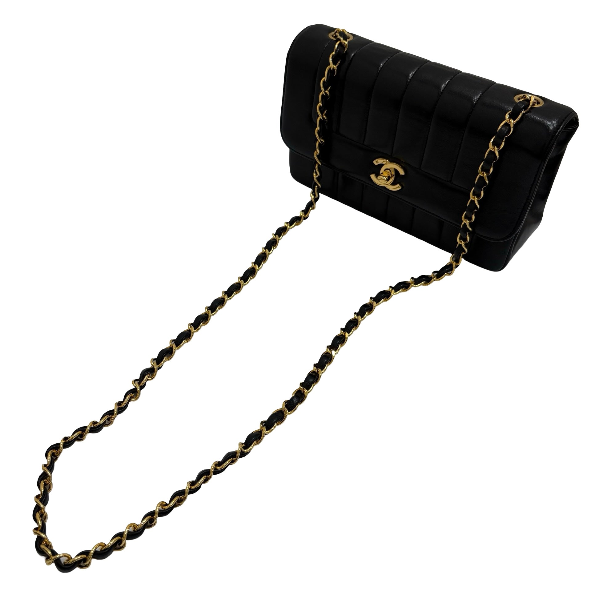 中古】 CHANEL シャネル MADEMOISELLE マドモアゼル ショルダーバッグ