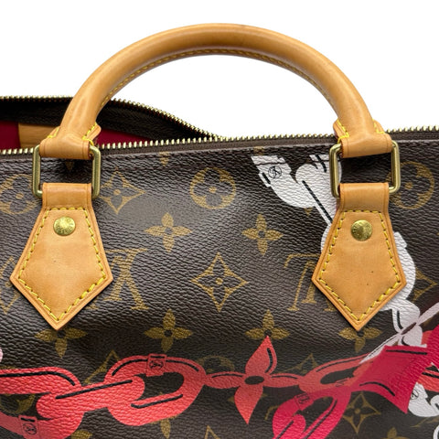 【中古】 LOUIS VUITTON ルイ・ヴィトン SPEEDY30 スピーディー30 チェーンプリント ボストンバッグ MB1146(2016年) モノグラム キャンバス 中古 USED バッグ