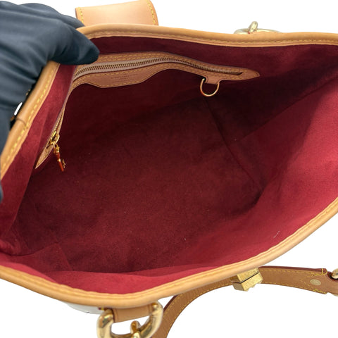 【中古】 LOUIS VUITTON ルイ・ヴィトン ANNIE MM アニーMM ショルダーバッグ SR4100(2010年) マルチカラー キャンバス 中古 USED バッグ