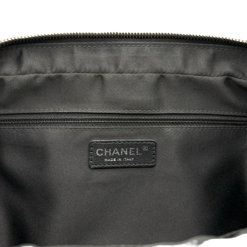 【中古】 CHANEL シャネル CCFLAPSHOULDERBAG CCフラップショルダーバッグ ショルダーバッグ 18番台(2013-2014年) ブラック ラムスキン 中古 USED バッグ