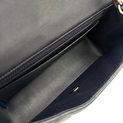 【中古】 CHANEL シャネル MINI MATELASSE ミニマトラッセ ショルダーバッグ 23番台(2016年) ブラック ラムスキン 中古 USED バッグ