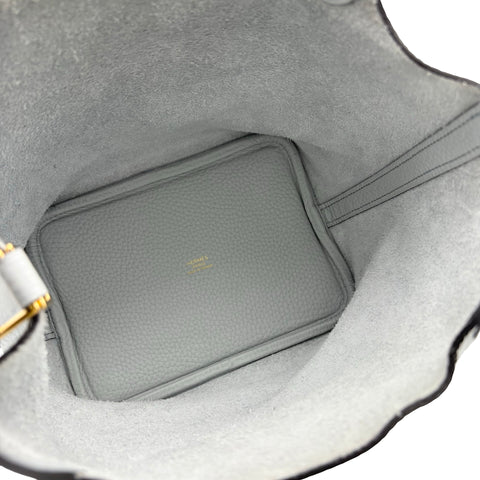 【中古】 Hermes エルメス PICOTIN ピコタン ハンドバッグ Ｙ刻（2020年） ブルーペール トリヨンクレマンス 中古 USED バッグ