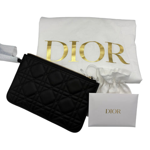 【美品】 Christian Dior クリスチャン ディオール TOUJOURS MEDIUM トゥジュール ミディアム ハンドバッグ 19MA1204(2024年) ブラック レザー 中古 USED バッグ