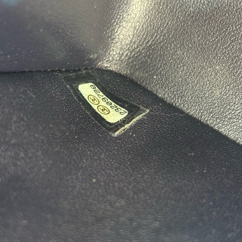 【中古】 CHANEL シャネル MINI MATELASSE ミニマトラッセ ショルダーバッグ 23番台(2016年) ブラック ラムスキン 中古 USED バッグ