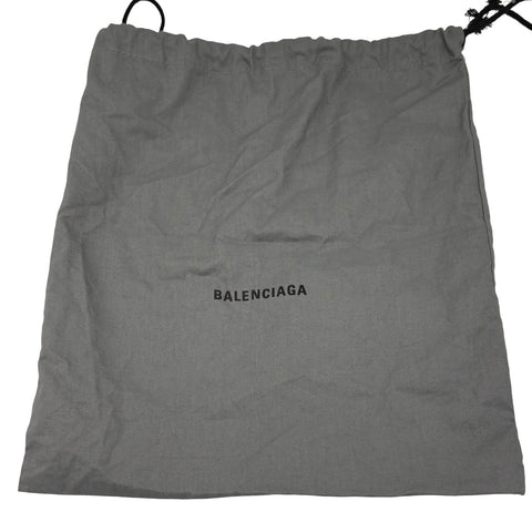 【美品】 BALENCIAGA バレンシアガ CRUSH SHOULDER BAG クラッシュショルダー ショルダーバッグ 742942-1000・O・528147 ブラック レザー 美品 中古 USED バッグ