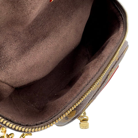 【中古】 LOUIS VUITTON ルイ・ヴィトン M82335 ミニ バムバッグ ショルダーバッグ ICチップ モノグラム キャンバス 中古 USED バッグ
