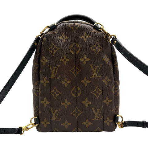 【中古】 LOUIS VUITTON ルイヴィトン パームスプリングス バックパック MINI ブランドバッグ バックパック バッグ 中古品