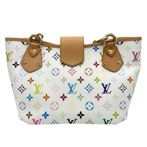 【中古】 LOUIS VUITTON ルイ・ヴィトン ANNIE MM アニーMM ショルダーバッグ SR4100(2010年) マルチカラー キャンバス 中古 USED バッグ