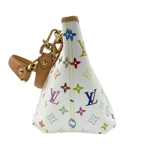 【中古】 LOUIS VUITTON ルイ・ヴィトン ANNIE MM アニーMM ショルダーバッグ SR4100(2010年) マルチカラー キャンバス 中古 USED バッグ